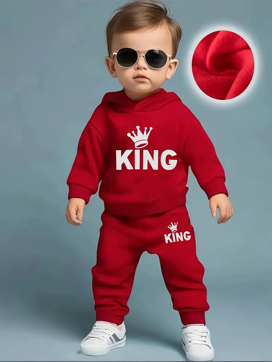 Baby Boy KING Hoodie & Jogger Set