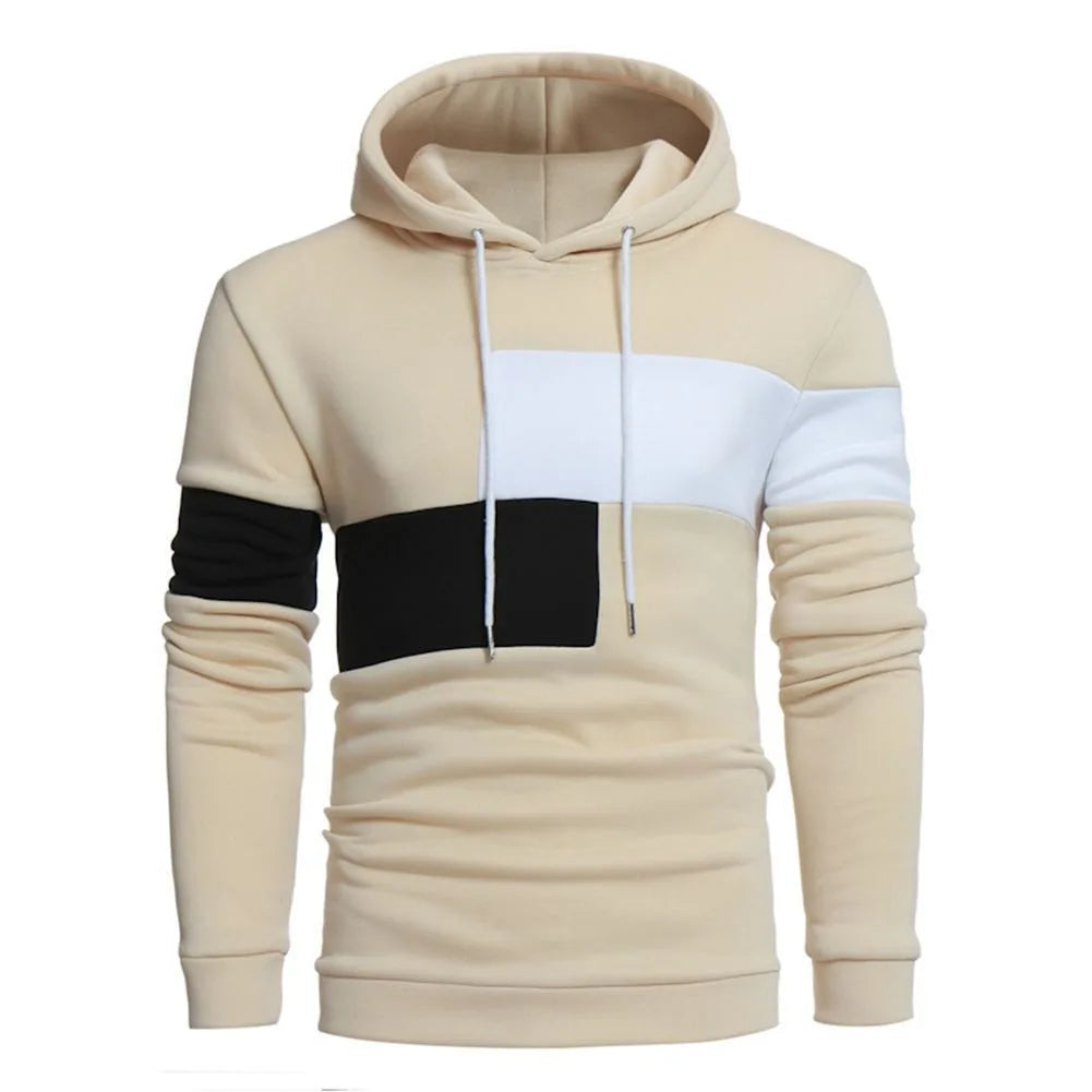 Men’s Colour Contrast Hoodie