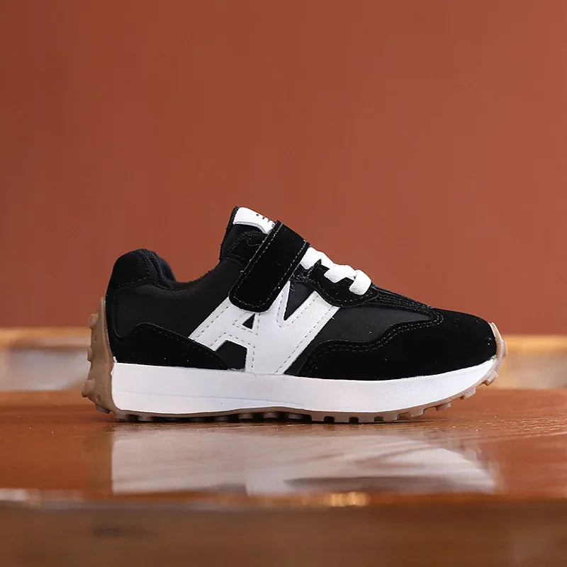 Kids Suede Look Trainers