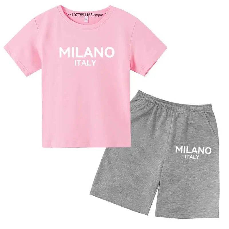 Kids Milano T-Short & Shorts Set