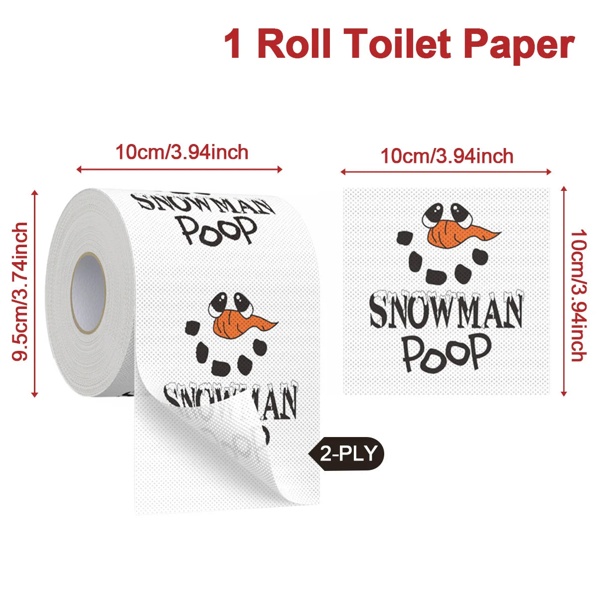 Christmas Toilet Roll Paper