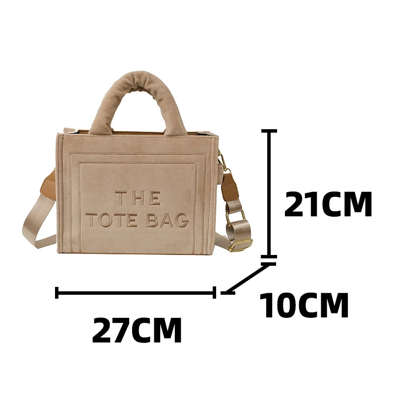 The Velour Tote Bag