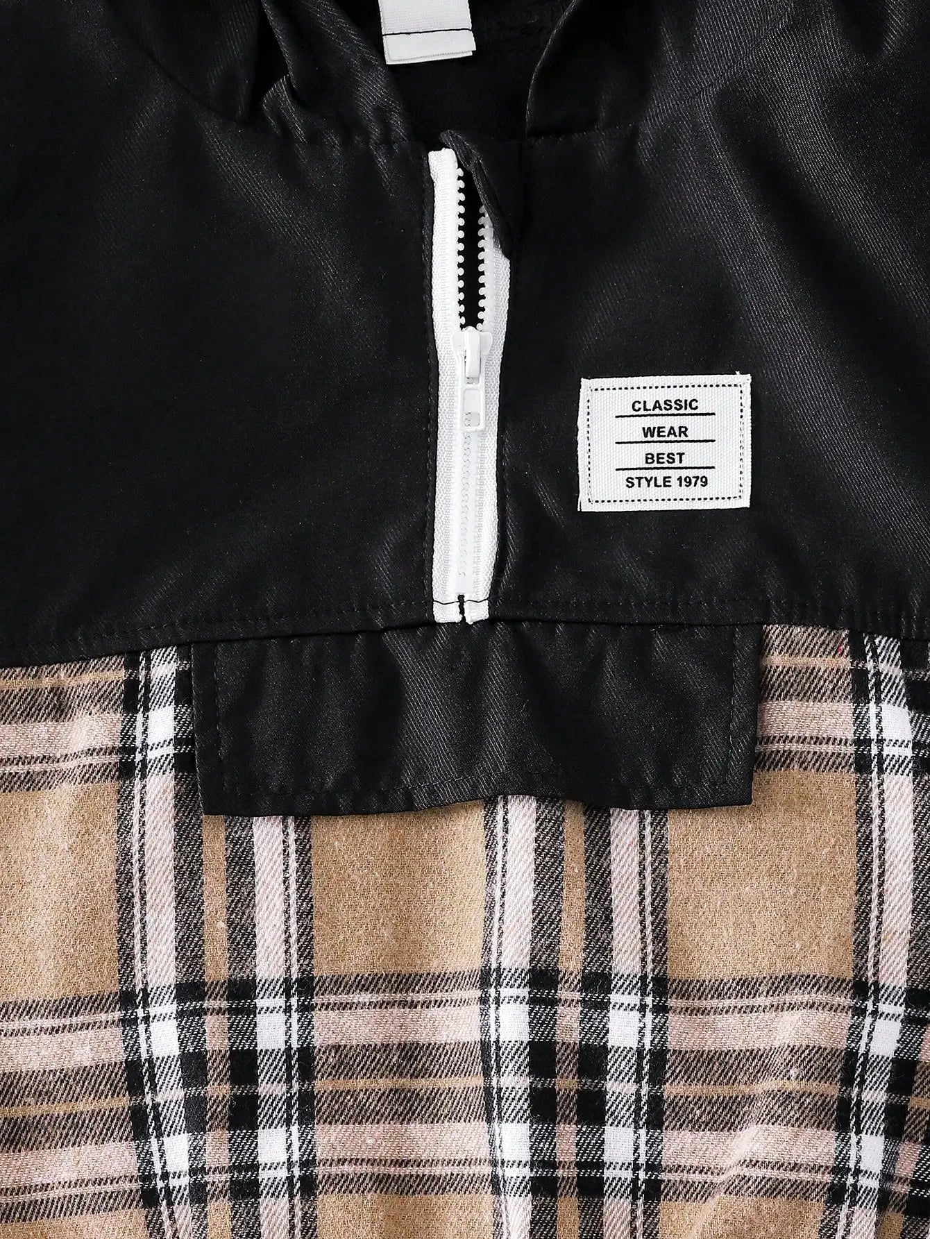 Baby Boys Matching Plaid Hoodie & Jogger Set