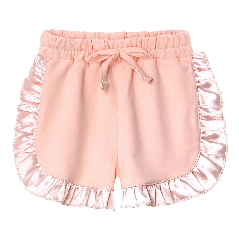 Girls Summer frilled T-shirt & Shorts Set