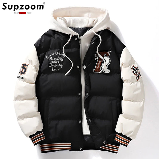 Men’s Padded Baseball Style Jacket