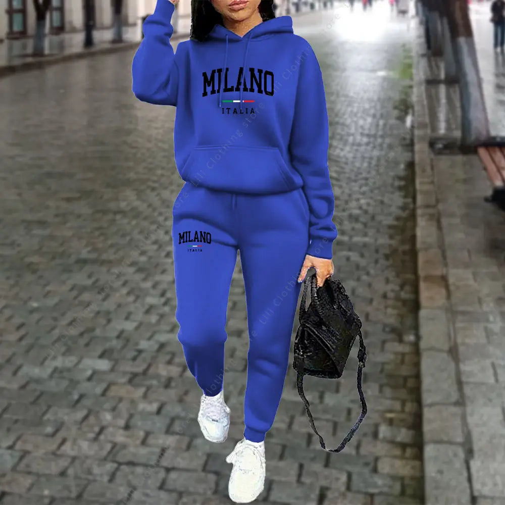 Women's Milano Printed Tracksuit