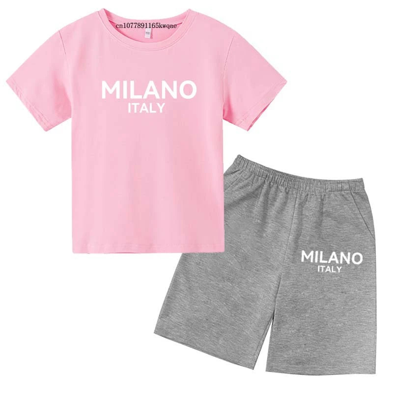 Kids Milano T-Short & Shorts Set
