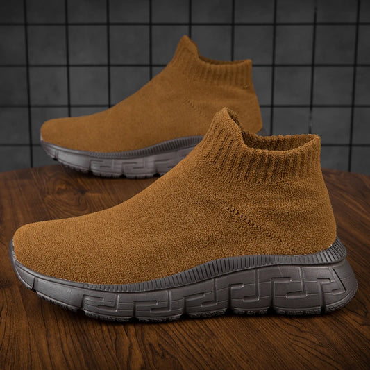 Unisex Soft Flannel Slip On Trainers