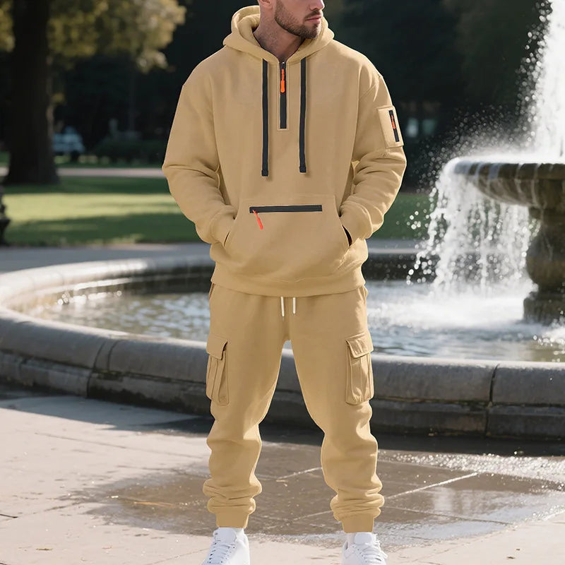 Men's Multi-Pocket Tracksuit