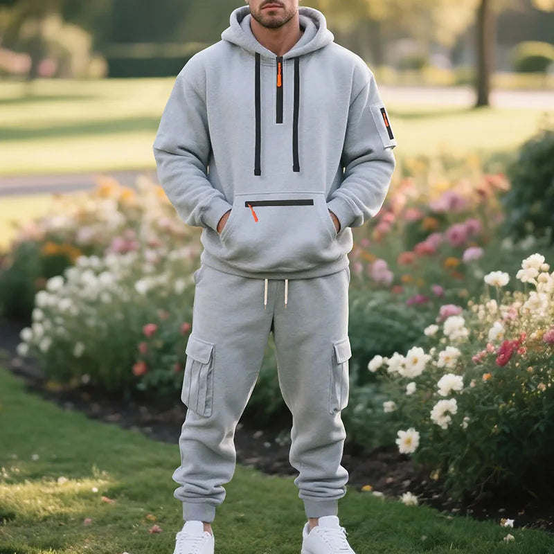 Men's Multi-Pocket Tracksuit