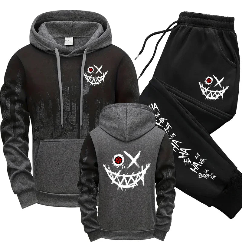 Men's Graffiti Style Tracksuit Set