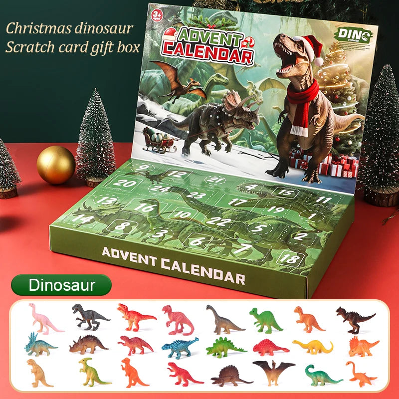 Dinosaur Christmas Advent Calendar