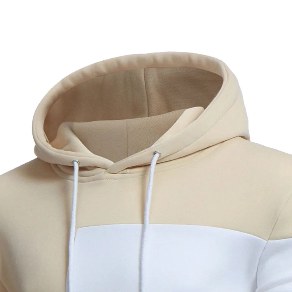 Men’s Colour Contrast Hoodie