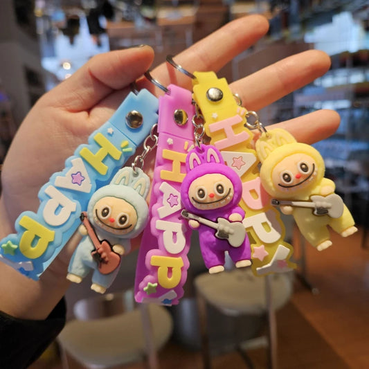 La Bubu Inpired Cartoon Keyrings