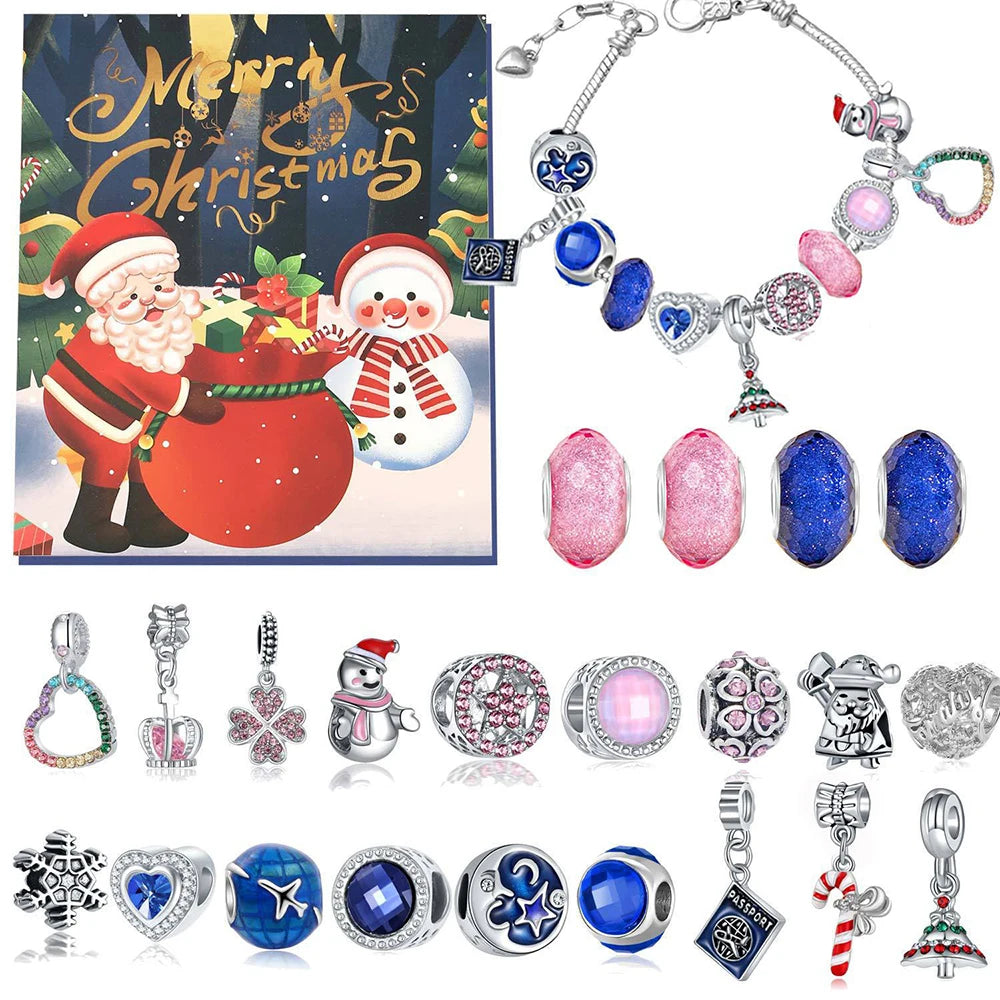 DIY Charm Bracelets Kits Christmas Calendars