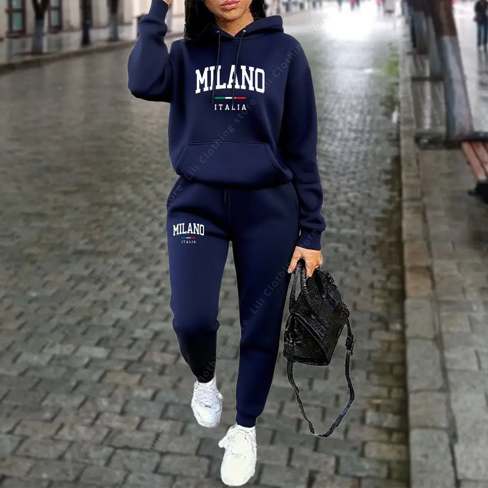 Women's Milano Printed Tracksuit