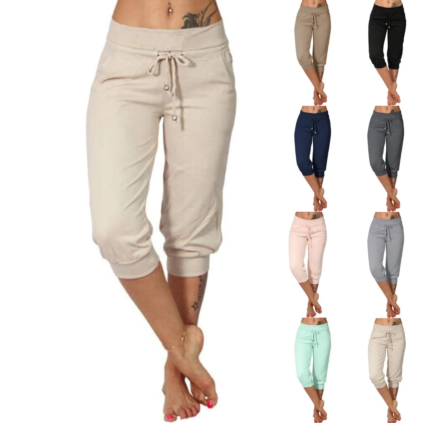 Classic Capri Style Joggers