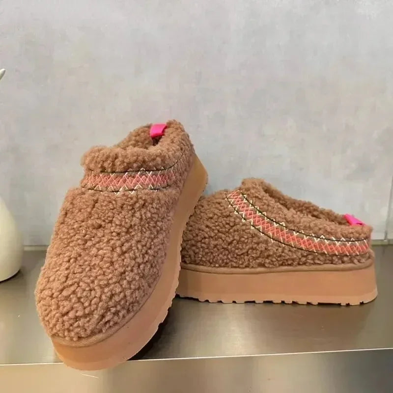 Plush Fur Slippers