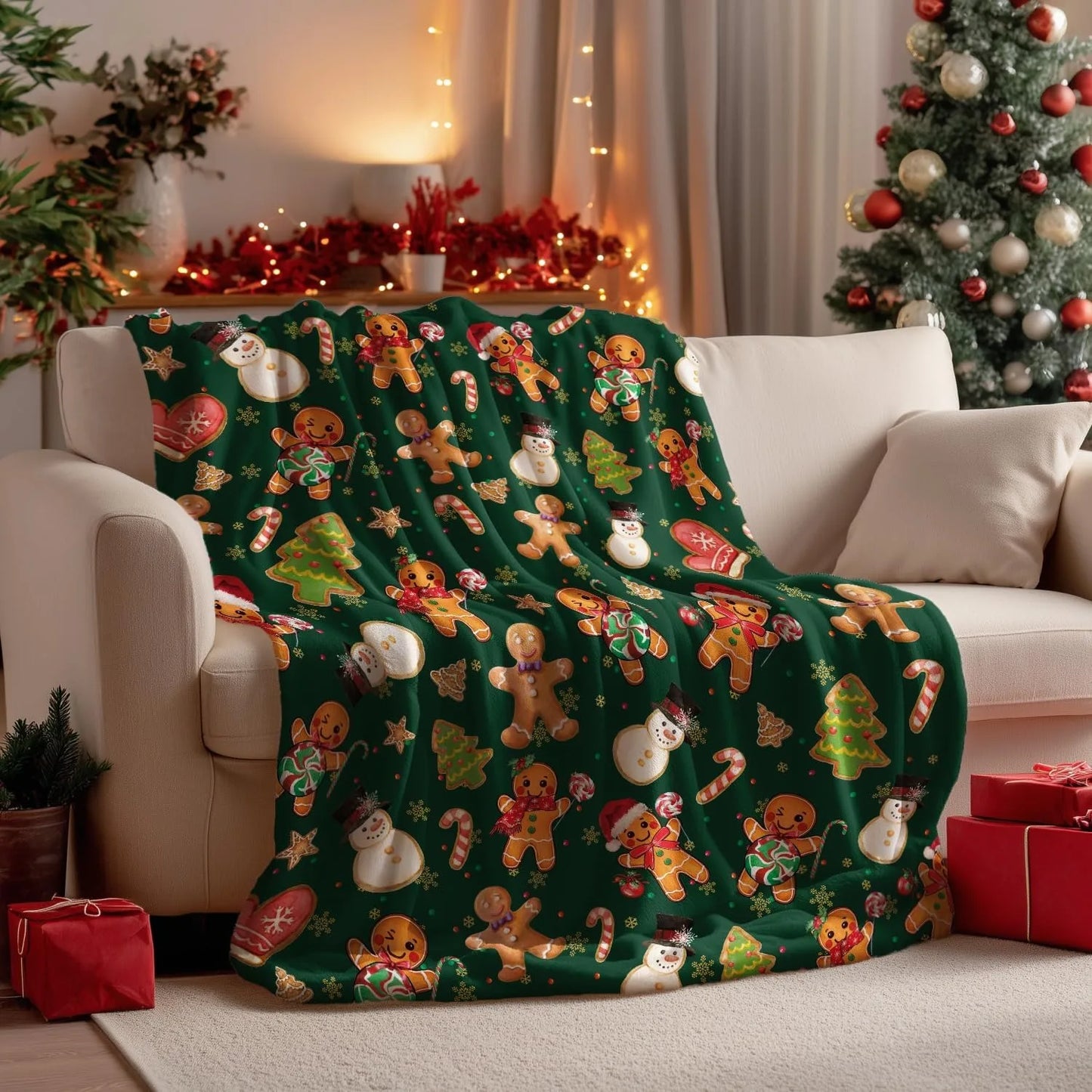 Festive Christmas Fleece Blankets