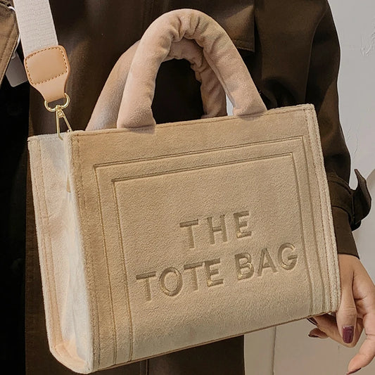 The Velour Tote Bag