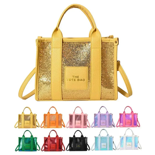 Sequinned Tote Bag