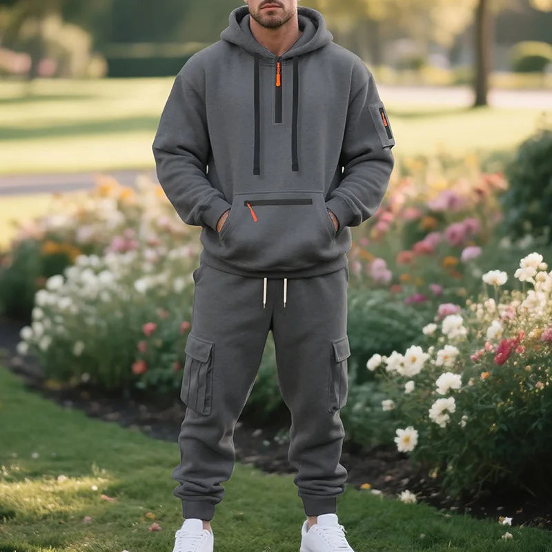 Men's Multi-Pocket Tracksuit