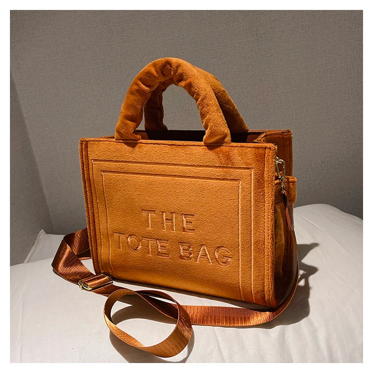 The Velour Tote Bag