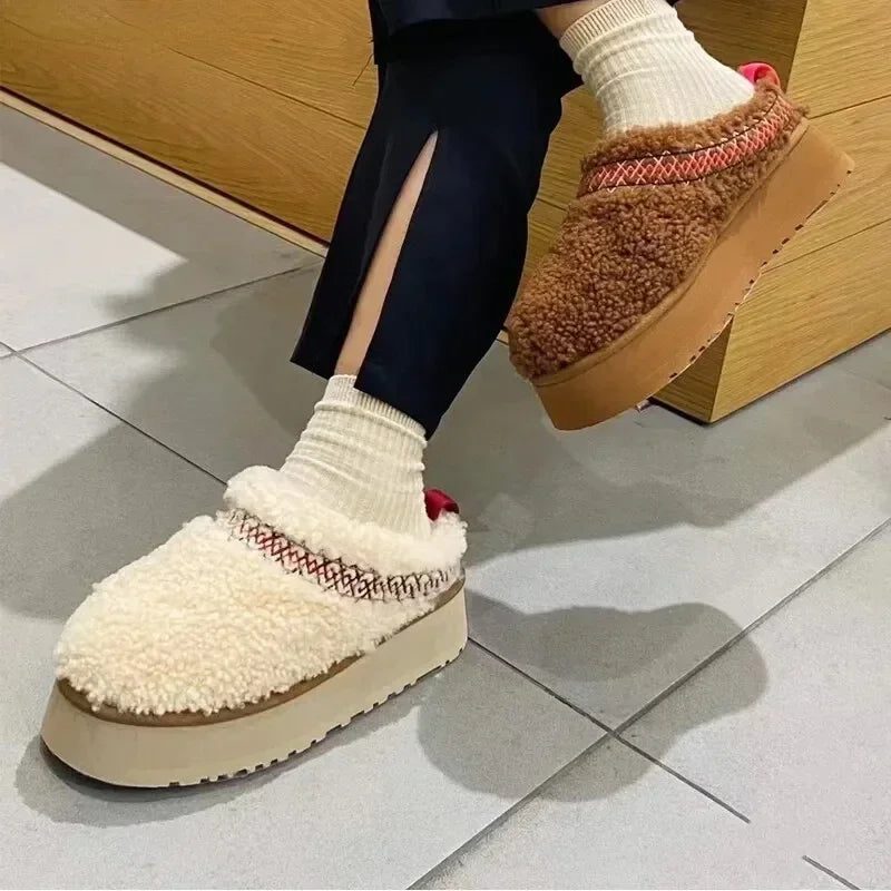 Plush Fur Slippers