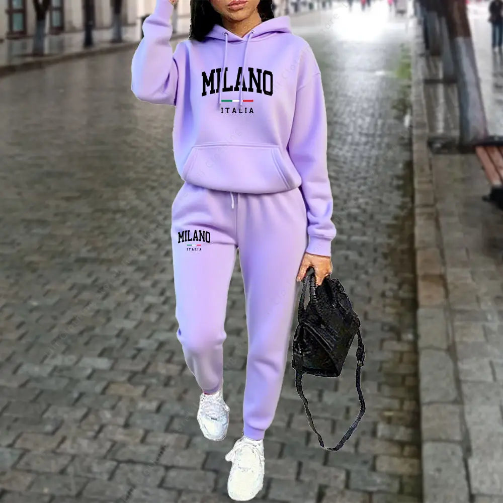 Women's Milano Printed Tracksuit