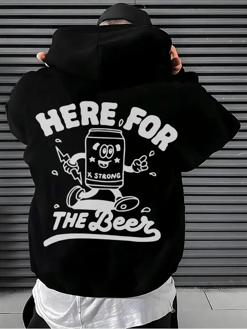 Men’s Soda People Graphics Hoodie