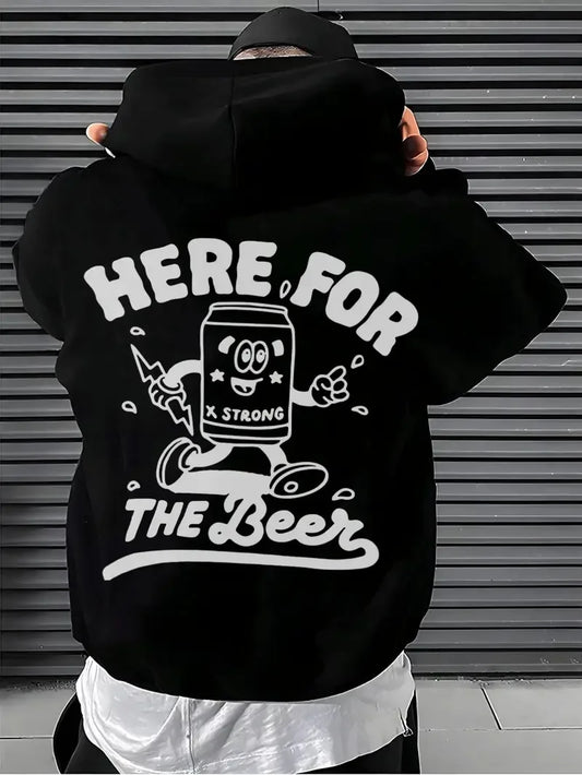 Men’s Soda People Graphics Hoodie