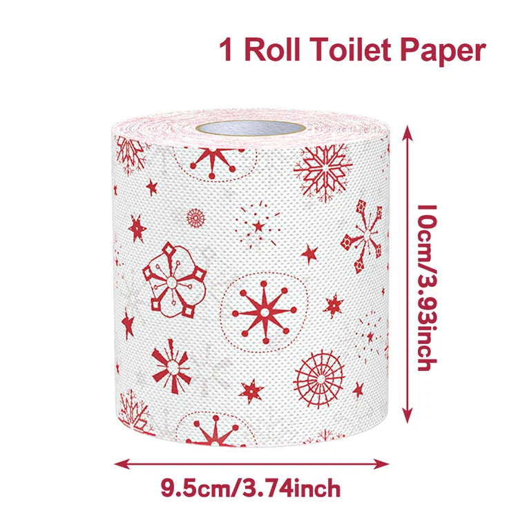 Christmas Toilet Roll Paper