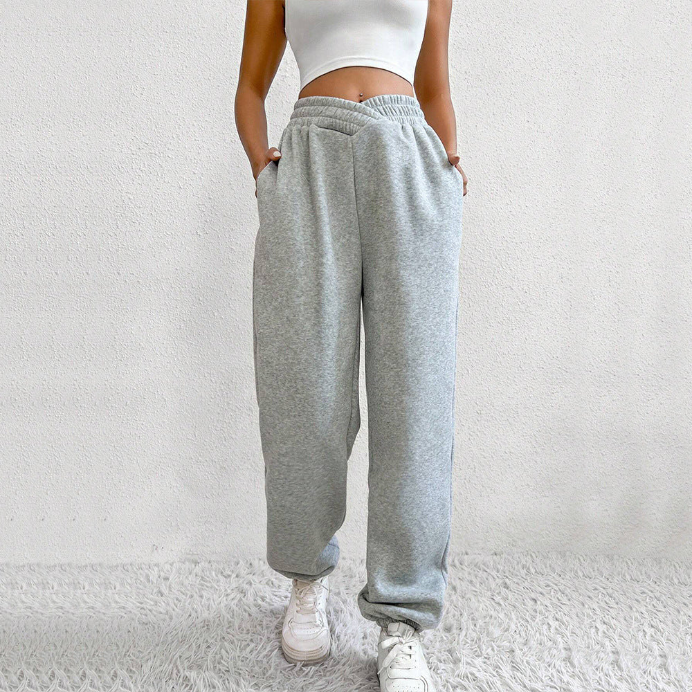 V-shaped Waist Casual Pants
