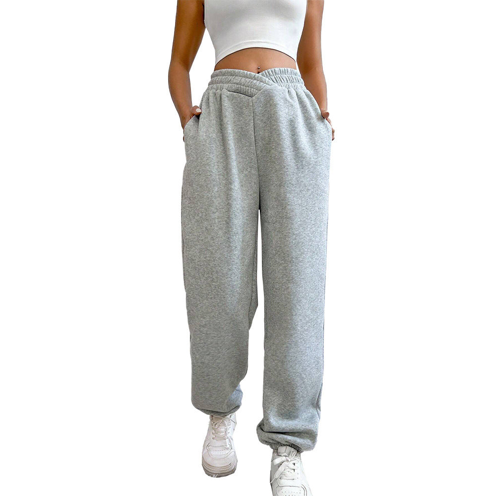V-shaped Waist Casual Pants