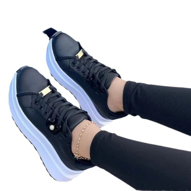 Coloured Trim Trainers